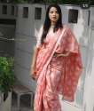 vastrang Block Print Cotton Mul Mul Saree