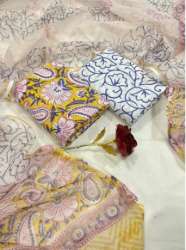 vastrang cotton Authentic Print Dress Material