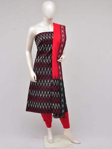 Cotton Woven Ikat Dress Material  by Pochampally Saree House