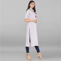 Ladies Plain Rayon Kurti thumb 3