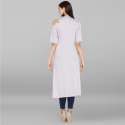 Ladies Plain Rayon Kurti thumb 4