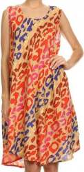 Daily wear Printed Western Short Dress