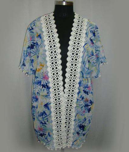 Polyester Kimono Lace Shrug by Kays Design And Accessories