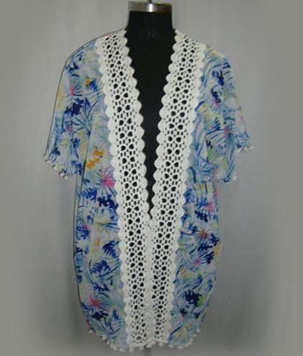 Polyester Kimono Lace Shrug by Kays Design And Accessories