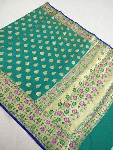 Party wear Banarasi Silk saree  by Lovely N Pretty