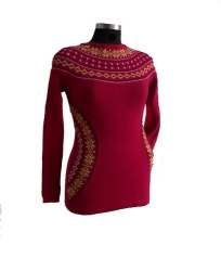 Designer Full sleeve Jersey Style knitted Top 