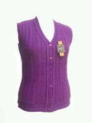 Women Sleeveless Cardigan