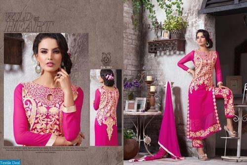 embroidered designersuit by Aayat Fashions