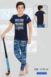 fancy printed night set