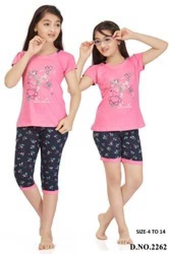 girls capri and shorts set