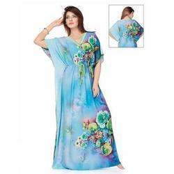 satin kaftan