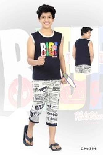 sleeve less night set
