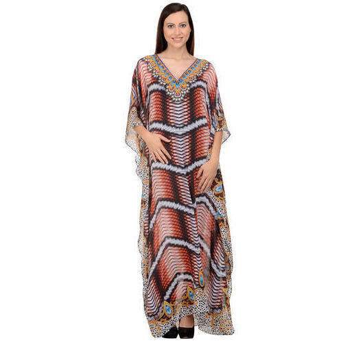 Fancy Printed Kaftan