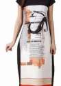 digital crape kurti