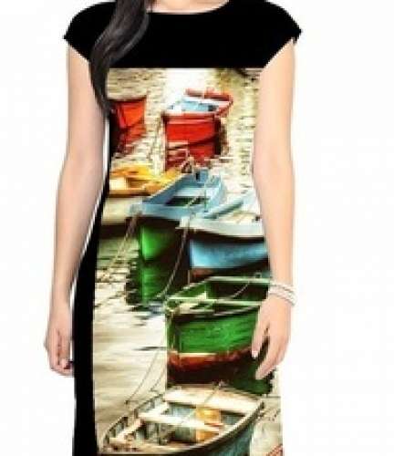formal wear digital printed kurti