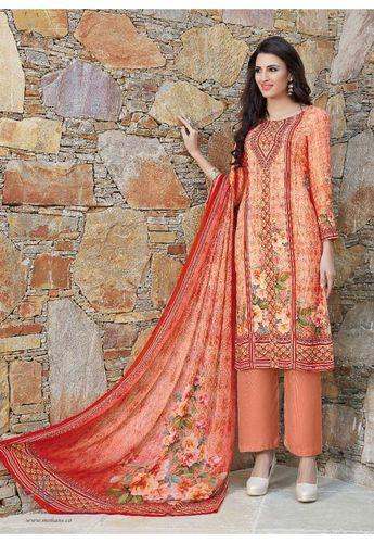 Digital Printed Pashmina Suit
