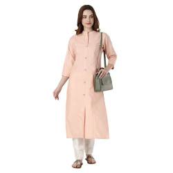 Ladies Cotton Plain Kurti