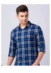  Blue Checks shirt For Men's 