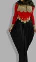 exclusive-beaded-red-and-black-african-party-wear-