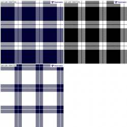 Fancy Big Checks Shirting  cotton twill Fabric 