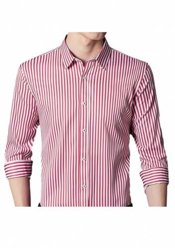 men's cotton pink lining shirt 