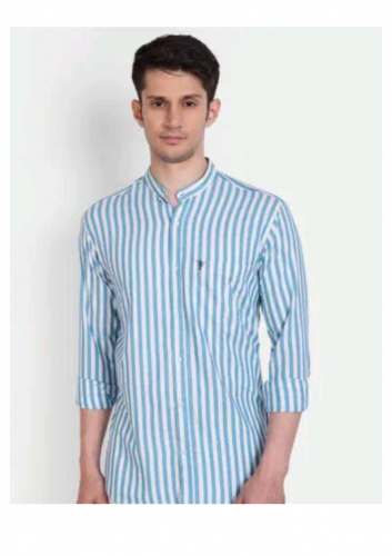 men's lining Sky Blue shirt  