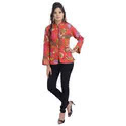 Ladies Printed Quilted Jackets