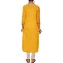Printed Panelled Cotton Jacquard Kurti thumb 2