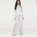 Ladies White Jumpsuit