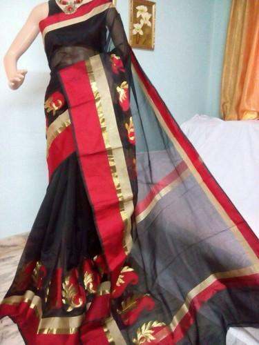 chanderi casual wear saree