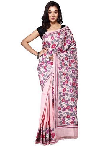 Get Kantha Stitch Ruprekha Fashion Saree by Ruprekha Fashion