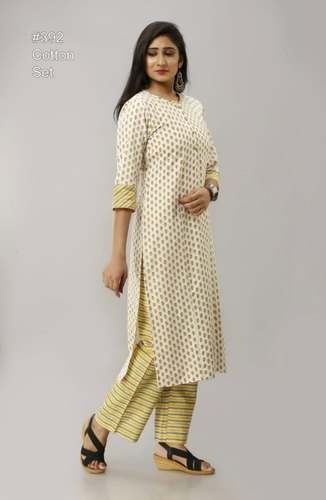 Casual Cotton Printed Kurtis