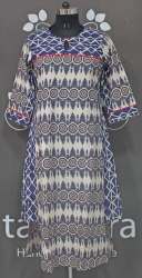 Ladies Regular Wear Cotton Printed Kurtis