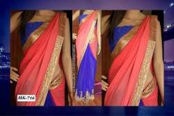 Half And Half Designer Sarees