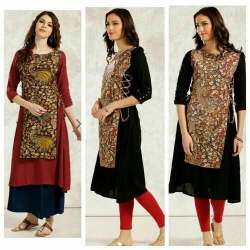 Stylish Kalamkari Print Kurti 