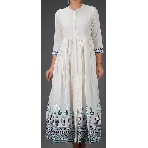 Fancy Cotton Kurti by Tara Fashions