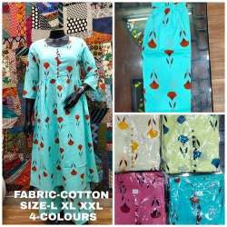 Cotton Kurti With Palzzo 