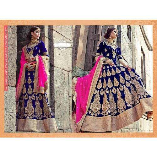 chaderi bridal lehenga