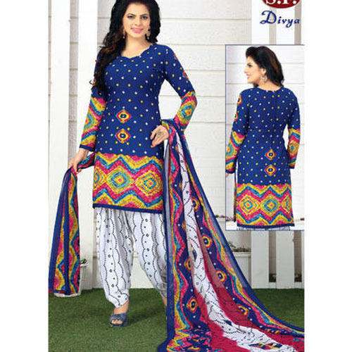 chaderi printed suit