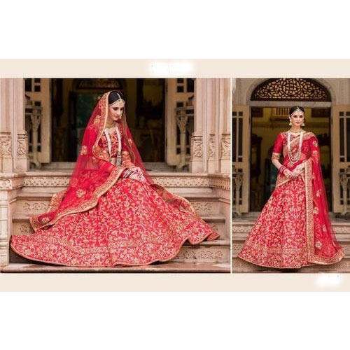 Gota work georgette lehenga
