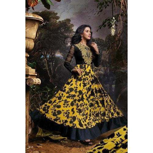 printed georgette suit