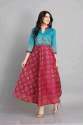 Buy Ready Made Anarkali Flared Kurti For Women