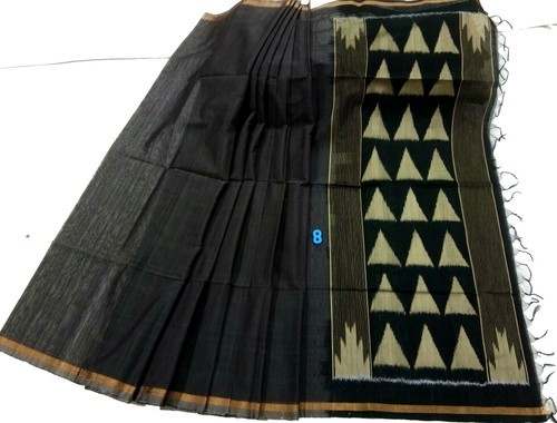 Buy Fancy Ikkat Handloom Silk Saree For Ladies