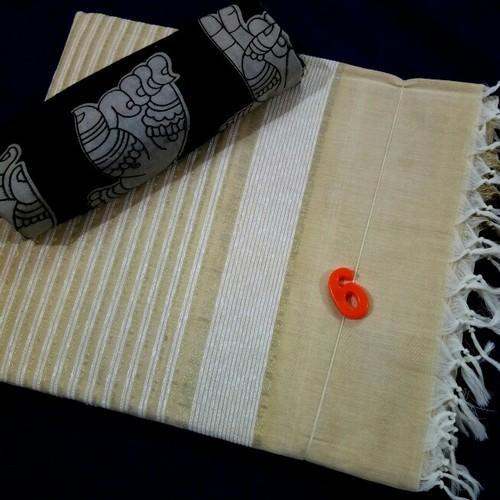 New Collection Cotton Jute Saree For Ladies by Kusa Cottons