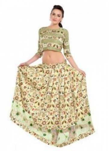 Designer Printed Lehenga by Foyes Fashion Enterprises