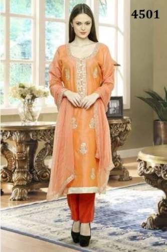 Chanderi Suit