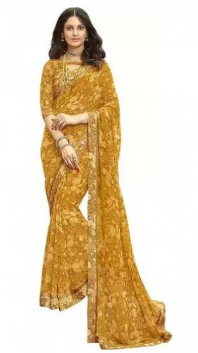 Buy Georgette Saree At Online By Pisara by pisara