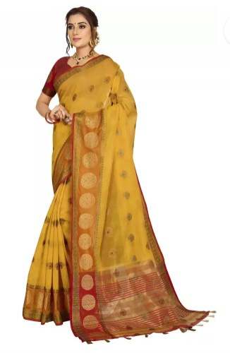 Get Pisara Brand Chanderi Cotton Saree At Retail by pisara