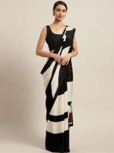 Kvsfab Striped Saree by pisara