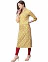 yellow-ethnic-cotton-kurta